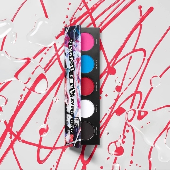 4/$20 Morphe X Abby Roberts 5-Pan Cake Liner Palette Multicolor - Picture 1 of 5